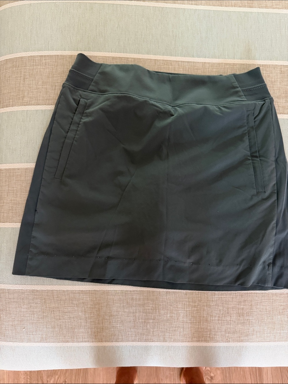 Athleta Dark Green Performance Skort